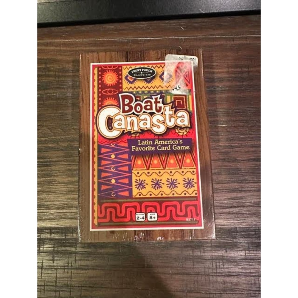 Front Porch Classics Boat Canasta Card Game Latin America Favorite Sealed B3717